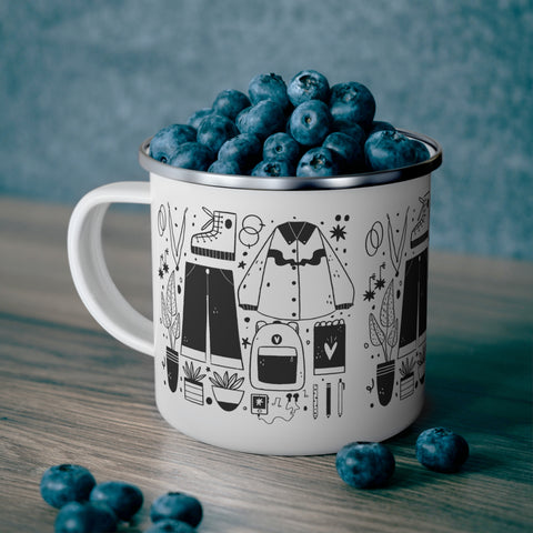 Enamel Camping Mug