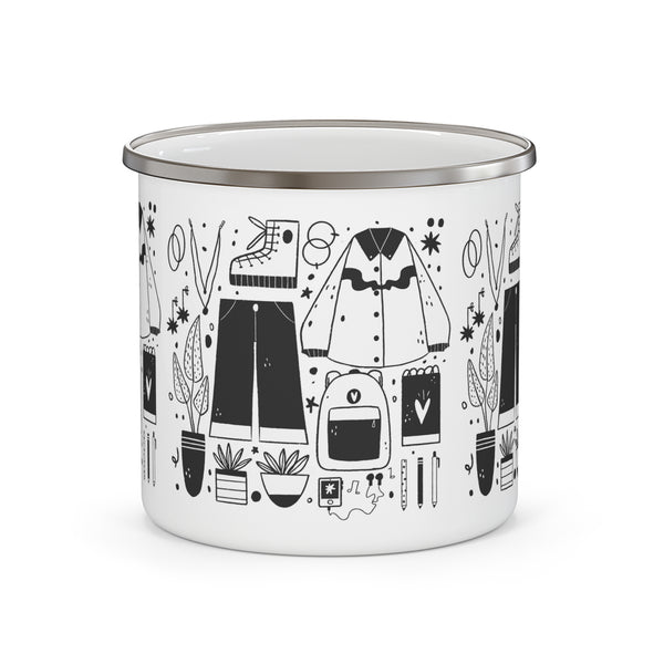 Enamel Camping Mug
