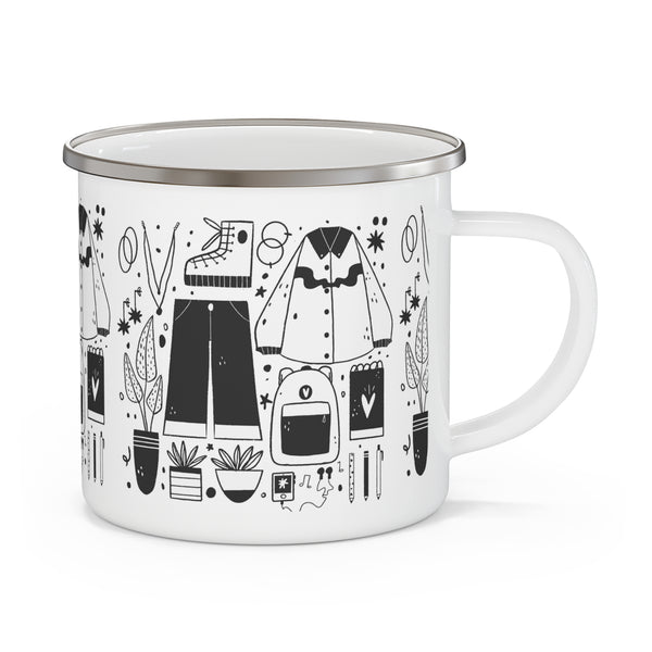 Enamel Camping Mug