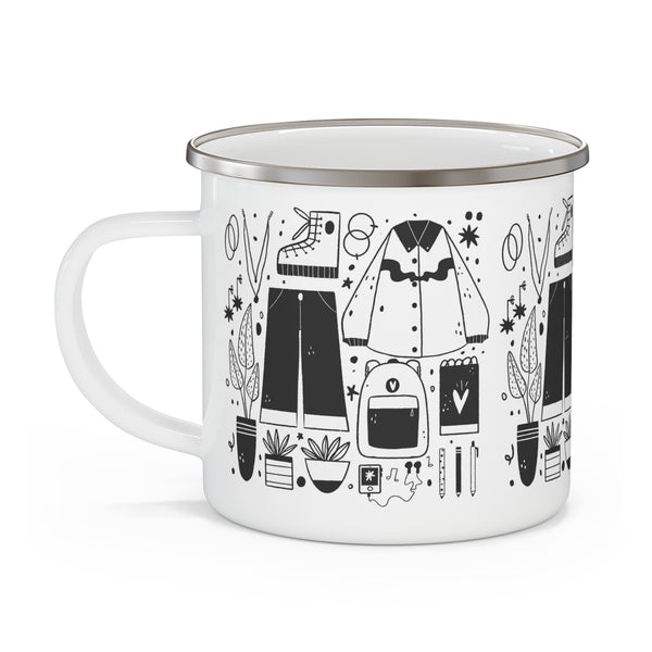 Enamel Camping Mug